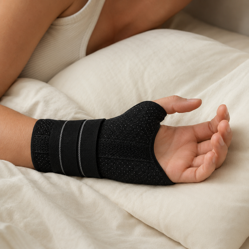 Wrist Brace with Three Aluminium Stays – Two Bend to Fit