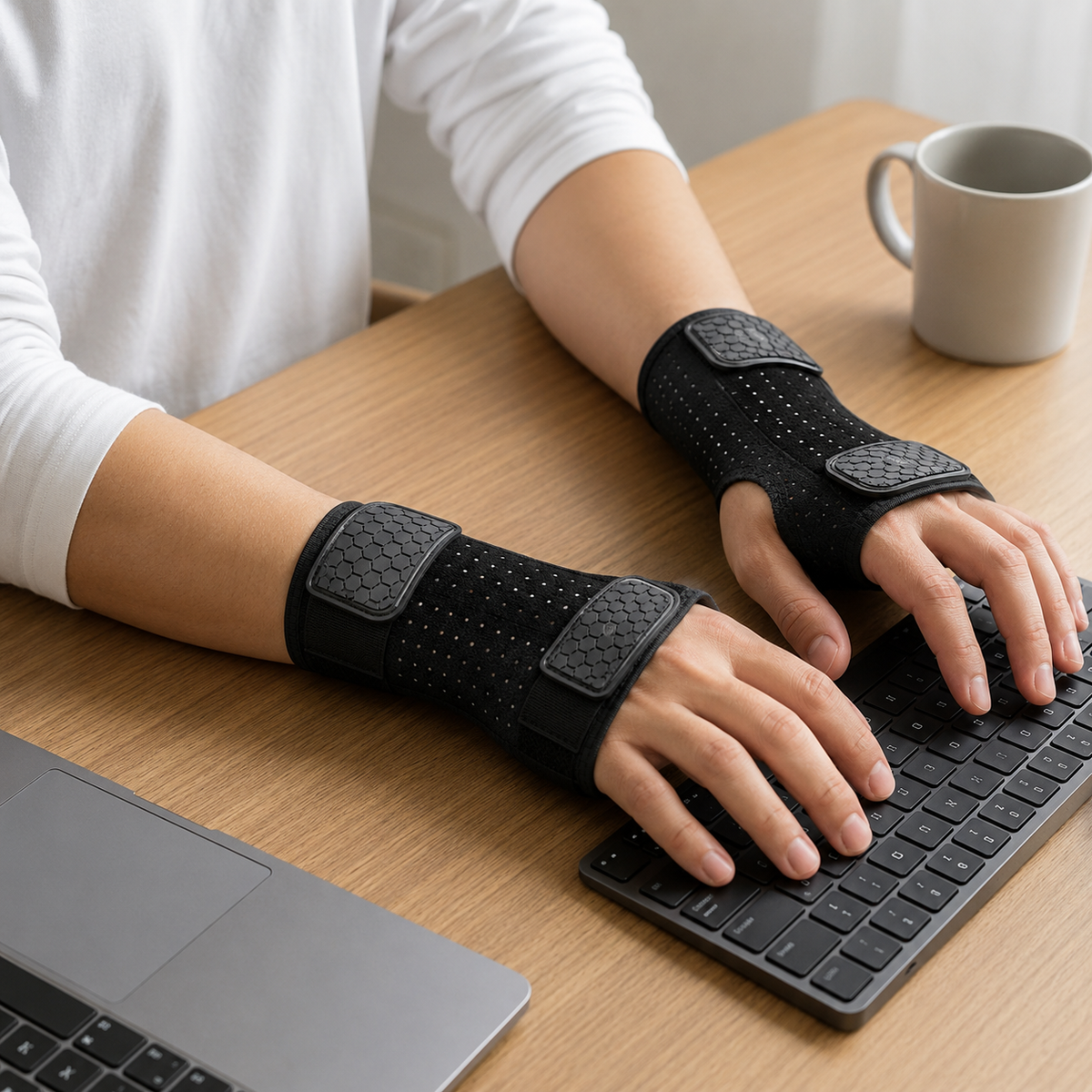 Wrist Brace 2-Pack – One for Each Hand, Three Stays Each