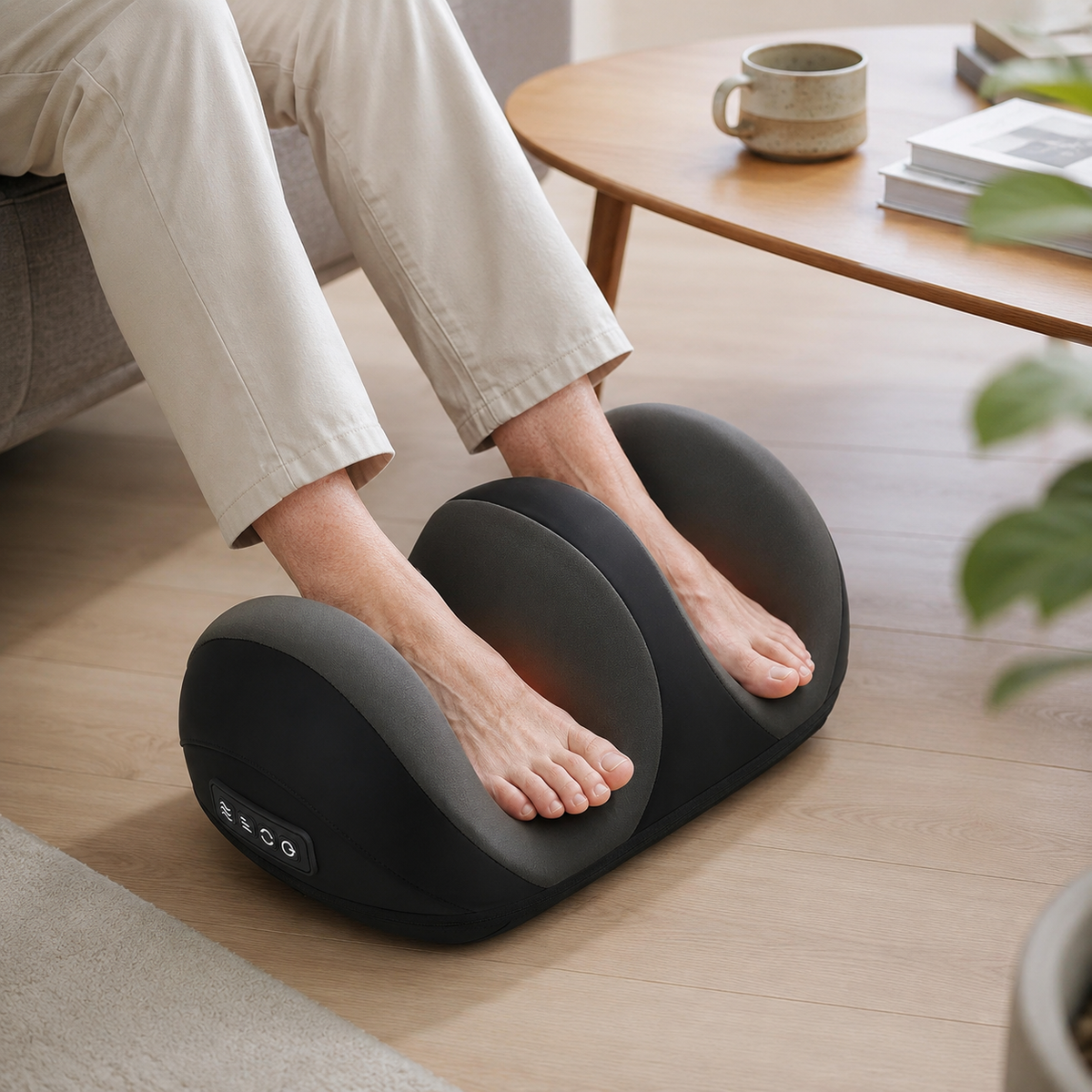 Foot & Calf Foot Massager – Four-in-One Kneading Roller Machine