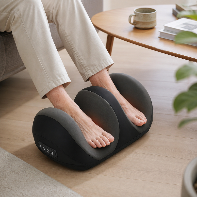 Foot & Calf Foot Massager – Four-in-One Kneading Roller Machine