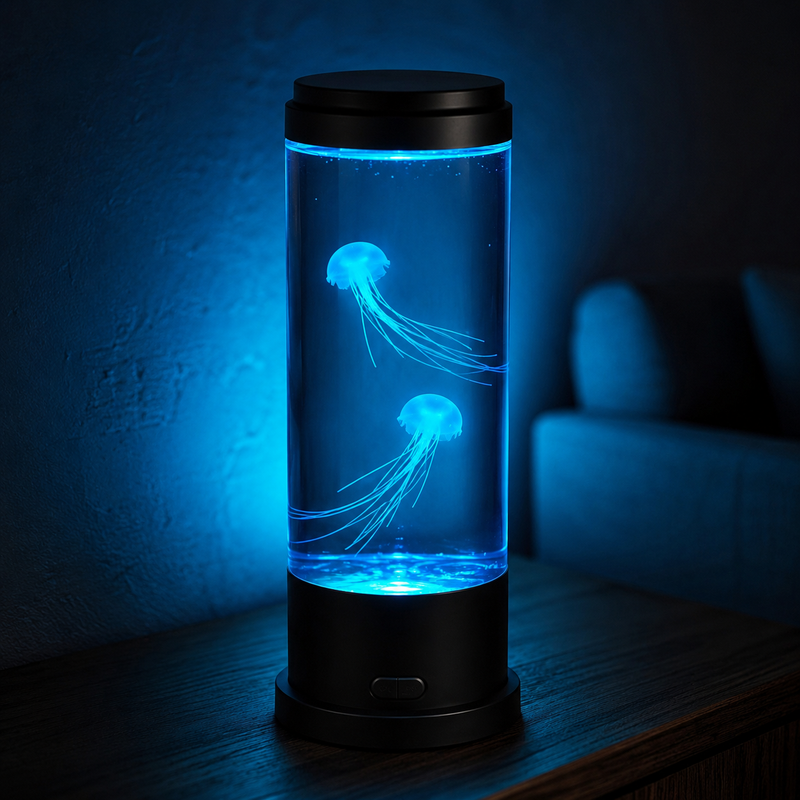 Jellyfish Lamp – A Water Tank With Drifting Jellyfish And 7 Colours